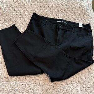 Old Navy Black Skinny Jeans - size 24 NWT